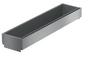 RVS 304 inspectiestuk. hxbxl=125x100x500mm. D400KN. Glasgepareld