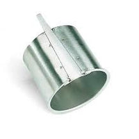 Support bush for PE pipe 250mm with wedge. Stainless steel 304. SDR 17