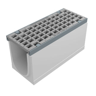 Grate gutter Maxi 150. L=0.5m. Mesh grid. H=260mm. E600KN