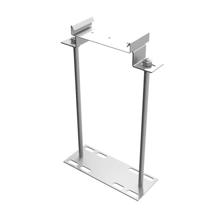 Galvanized steel built-in element with Hydroline base. H=300mm