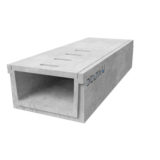 Grate gutter 6030. A15. Inset grille. L=2m. For concrete grid