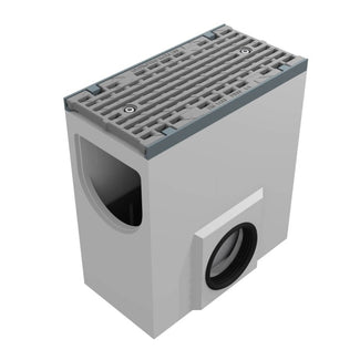 Maxi F1 200 Sand Trap. L=0.5m. Long-bar grate. 160mm outlet. F900KN