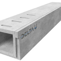 Grate gutter 4030. A15. Inset grille. L=1m. For concrete grid