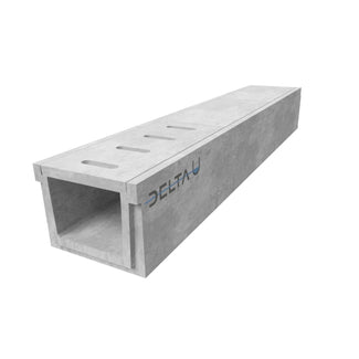 Grate gutter 4030. A15. Inset grille. L=1m. For concrete grid