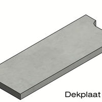 Versickerungsrinne 300 abdecken. A15. Einsatz. L=1m. Beton. Handhaben