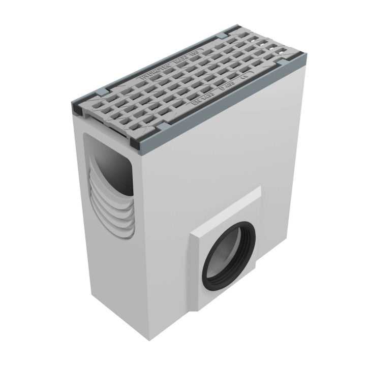 Sandfang Maxipur 150. L=0,5m. Langer Stabrost. Ablauf 160 mm. D400KN