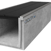 Grate gutter 5045. F900. Inset grille. L=2m. For cast iron grid