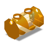 Bypass-Abscheider 65/325 l/s. Schlammfang 6500l. D400KN. Stahl