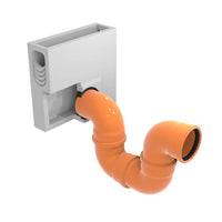 Geruchsverschluss für Sandfang mit Ablauf 110mm