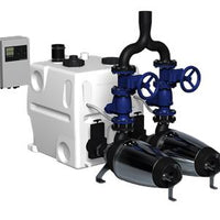 Opvoerinstallatie Multilift MD1.80.80.22.4.50D. Dubbelpomps. 94m3/h. H=12m. 400V