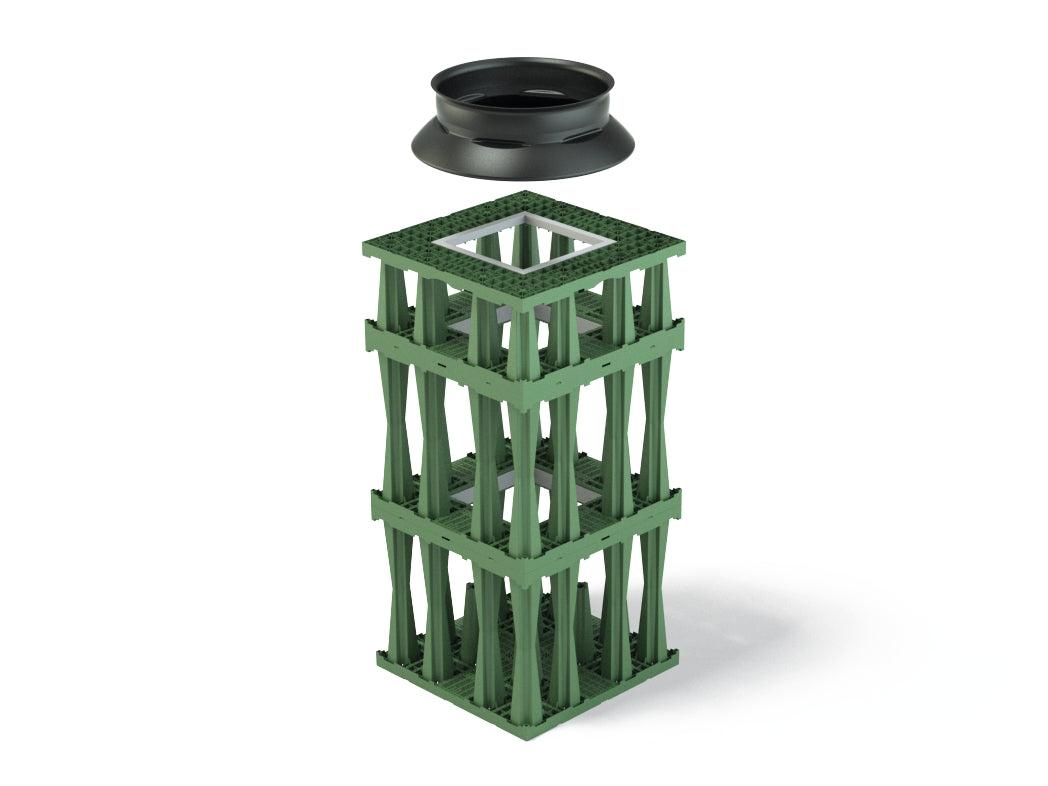 Rigofill inspection pit QuadroControl ST-A. H=1670mm