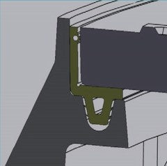 Cast iron manhole cover with Streto composite cover. 600mm opening. Class D, 400KN