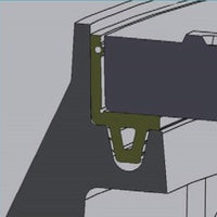 Cast iron manhole cover with Streto composite cover. 600mm opening. Class D, 400KN