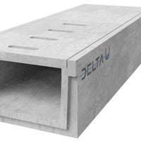 Grate gutter 6030. A15. Inset grille. L=1m. For concrete grid