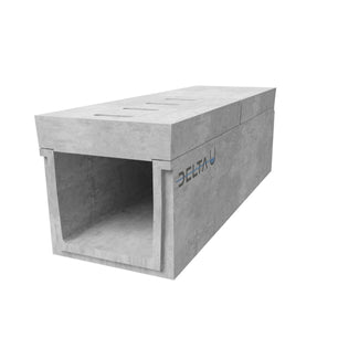 Grate gutter 5045. D400. Surface-mounted grille. L=2m. For concrete grid