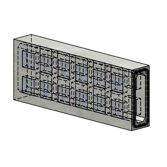Infiltration gutter 160. D400. L=2m