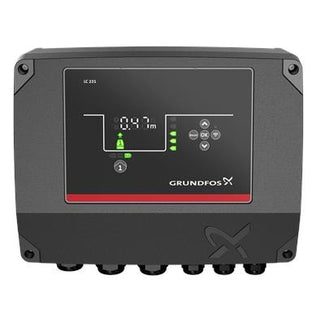 Grundfos control box LC231. Switch box for 1 pump. DOL. 1-12A