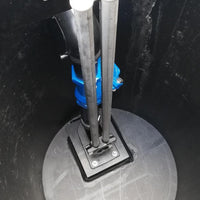 HDPE pompput diameter 800mm. H=2m. Enkelpomps DN40/50. Schacht 630mm