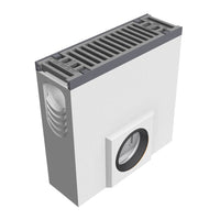 Sand trap 100mm wide. Maxi 100. L=0.5m. Slotted grille. C250KN