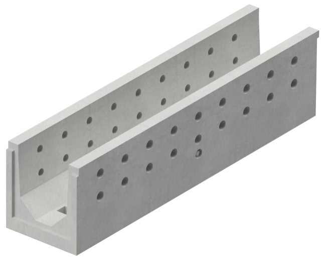Infiltration channel 3040. A15. In-place. L=1m. For concrete grid/lid