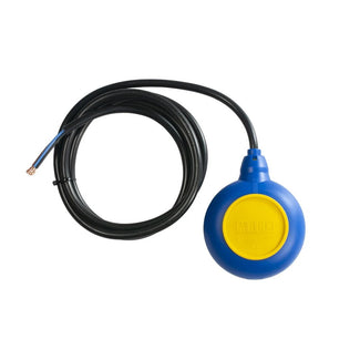 Mac3 certified double chamber float switch. 30m cable with counterweight