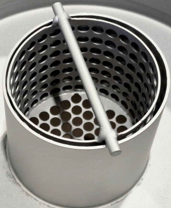 RVS vuilemmer vloerput WD250. Domestic.