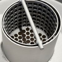 RVS vuilemmer vloerput WD250. Domestic.