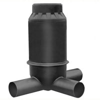 PE convex bottom inspection pit 800mm. Height 2200mm