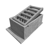 Cast iron street gully head B6. lxwxh=700x425x240mm. D400KN