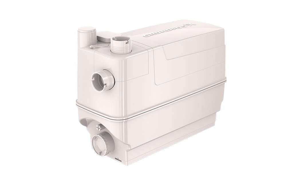 Opvoerinstallatie Sololift 2 C-3. Enkelpomps. 12m3/h. H=8,5m. 230V