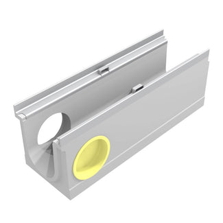 Top 100 Gutter. L=0.5m. H=185mm. Corner and T-piece. C250KN