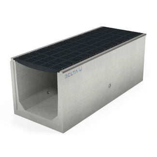 Grate gutter 100100. D400. Inset grille. L=3m. For cast iron grid