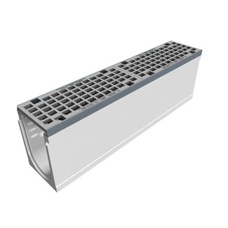 Grate gutter Maxi 150. L=1m. Mesh grid. H=310mm. E600KN